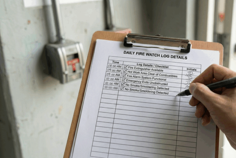 Fire Watch Sheet.pdf Fire Watch Log Sheet: Mandatory Data & Requirements