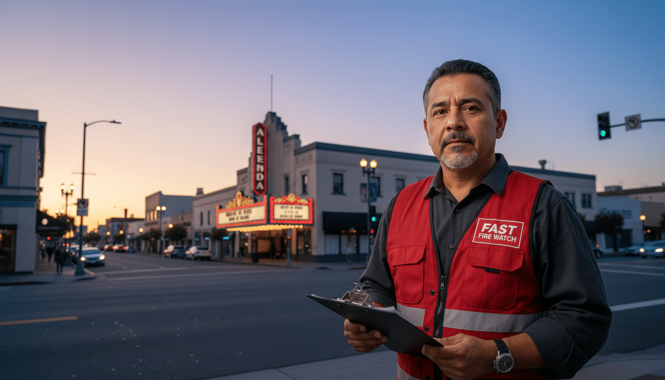 Fire watch guards in Alameda, CA