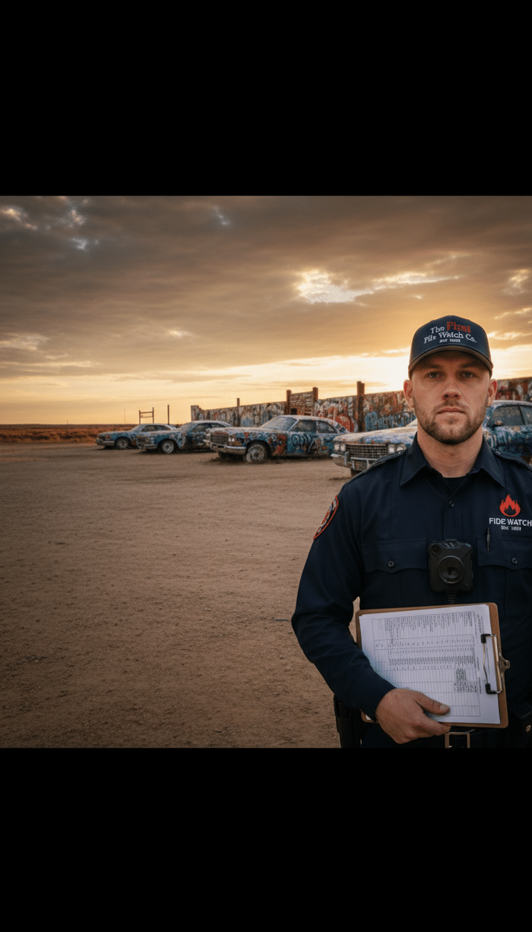 Fire watch guards in Amarillo, TX