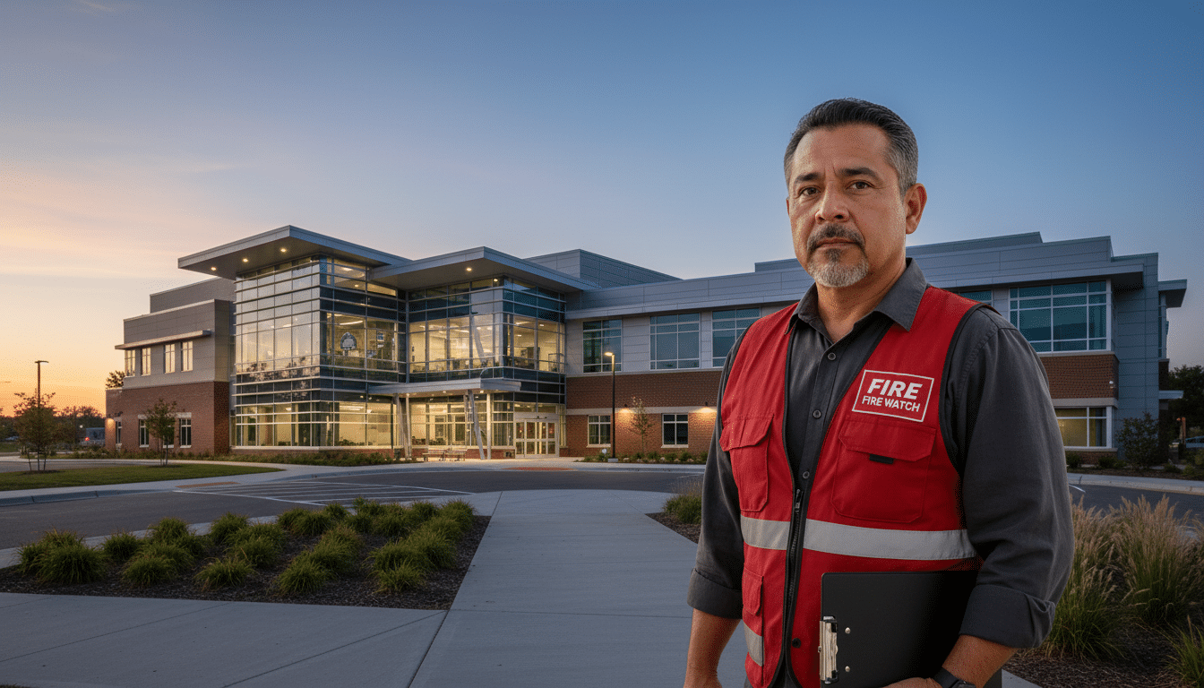 Fire watch guards in Bellevue, NE