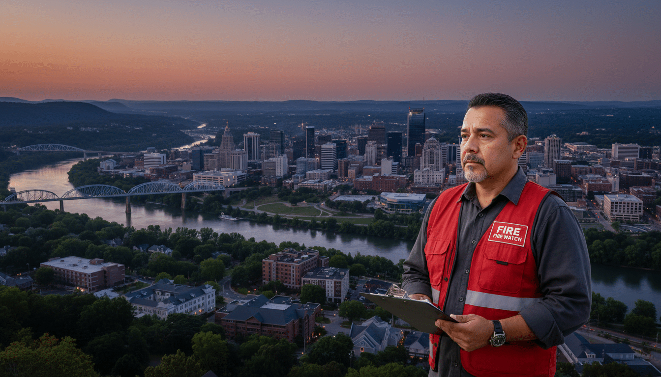 Fire watch guards in Chattanooga, TN