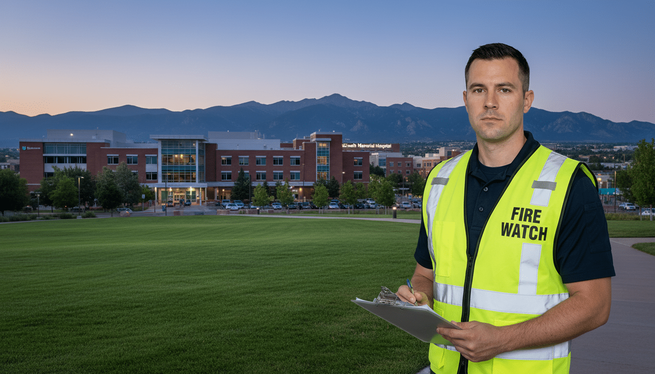 Fire watch guards in Colorado Springs, CO
