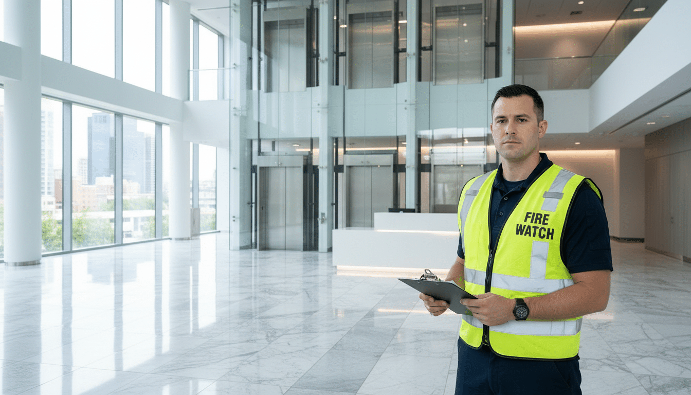 Commercial Fire Watch — on-site fire watch guards