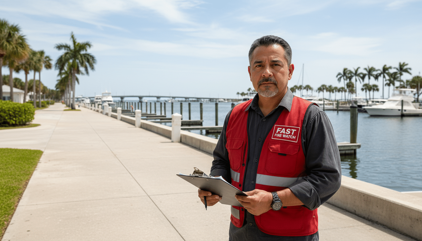 Fire watch guards in Dunedin, FL