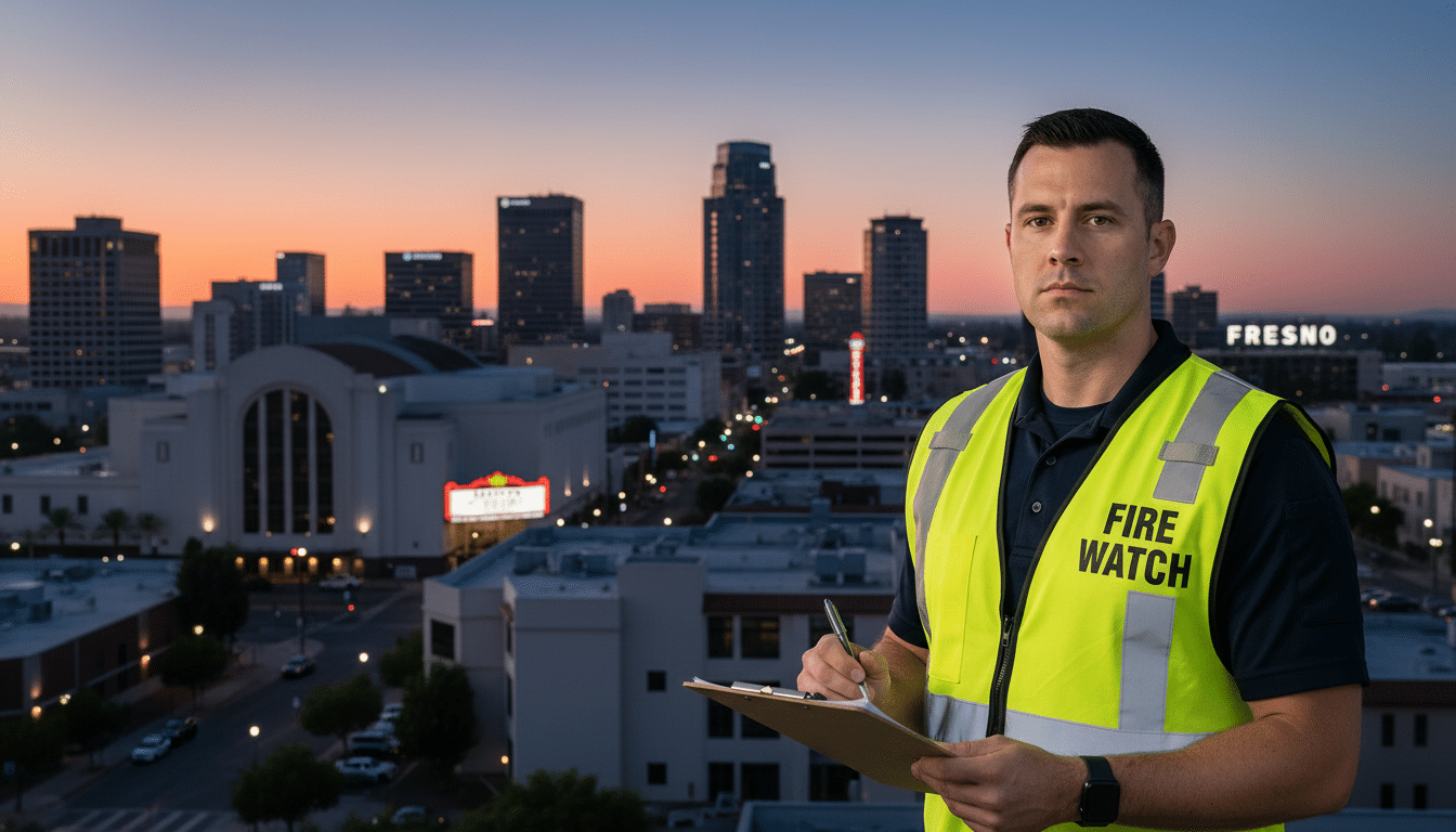 Fire watch guards in Fresno, CA