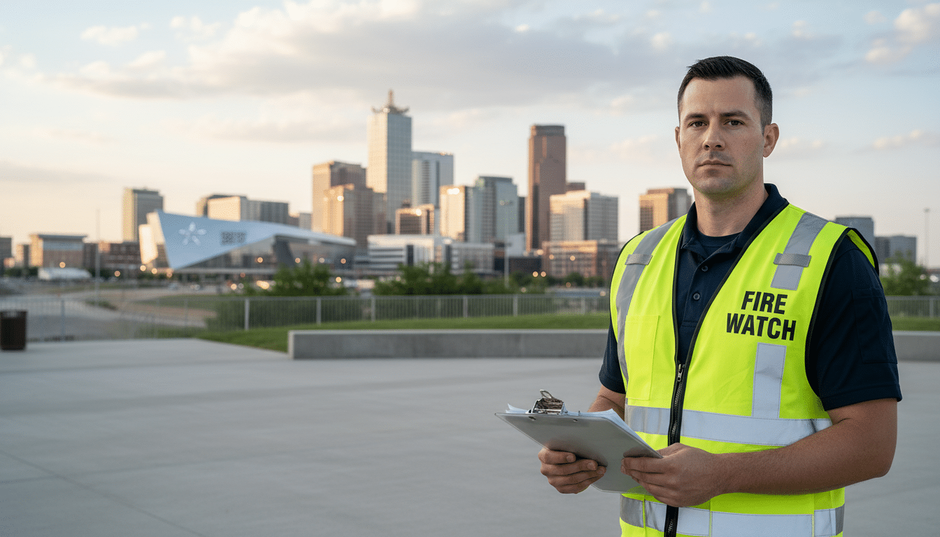 Fire watch guards in Frisco, TX