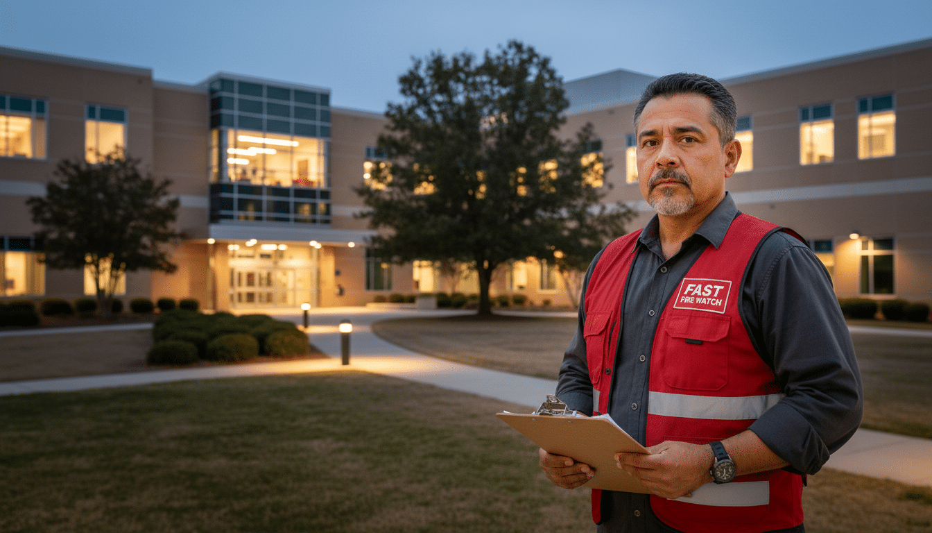 Fire watch guards in Gastonia, NC
