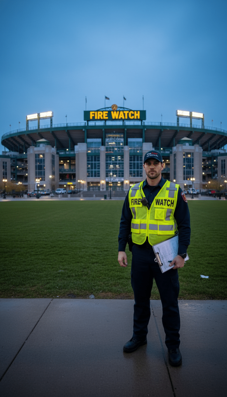 Fire watch guards in Green Bay, WI