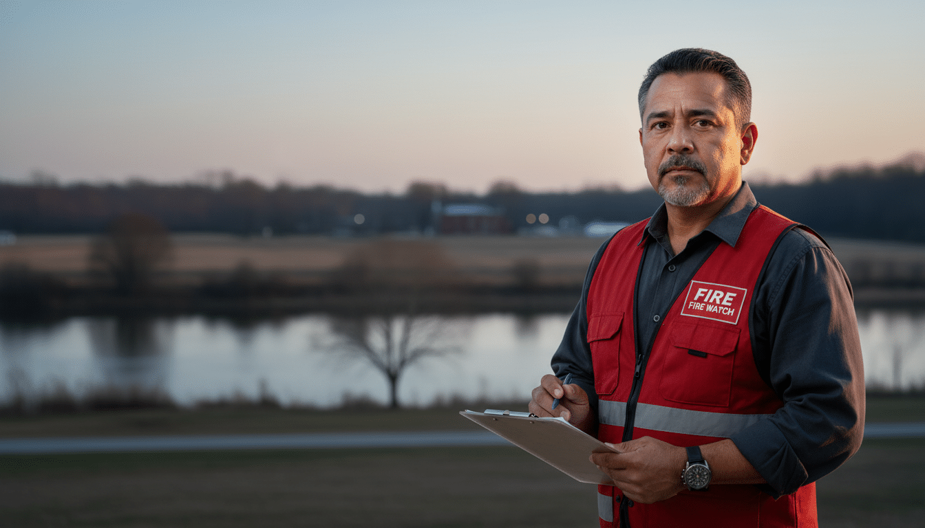 Fire watch guards in Hertford, NC