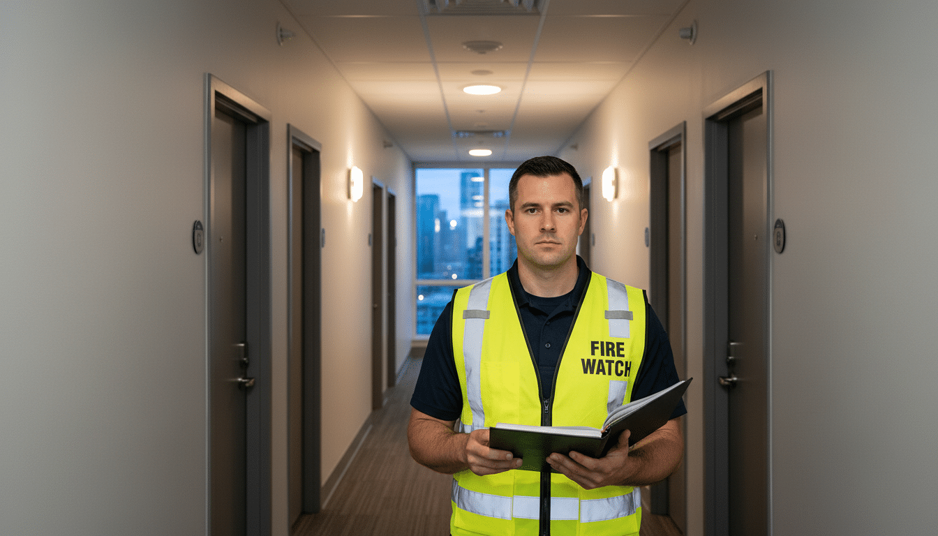 High-Rise Fire Watch — on-site fire watch guards