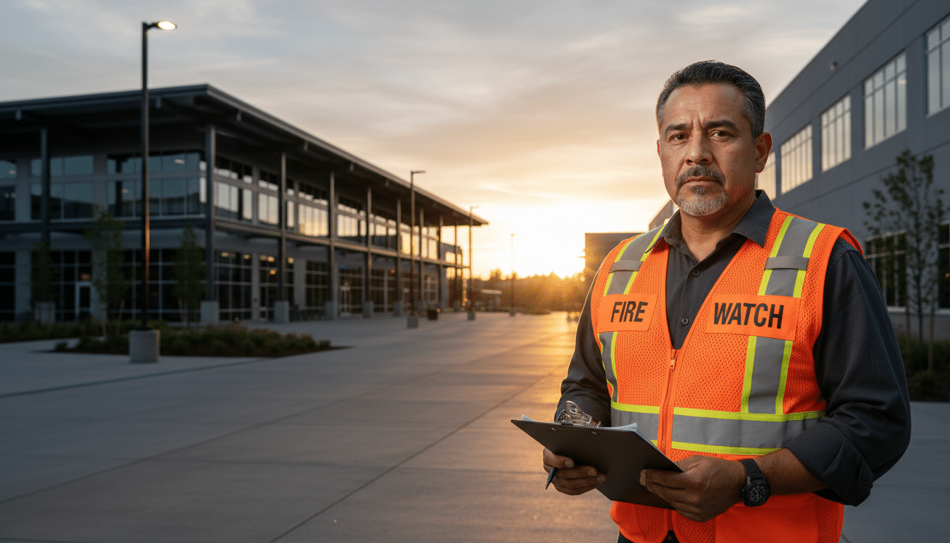 Fire watch guards in Hillsboro, OR