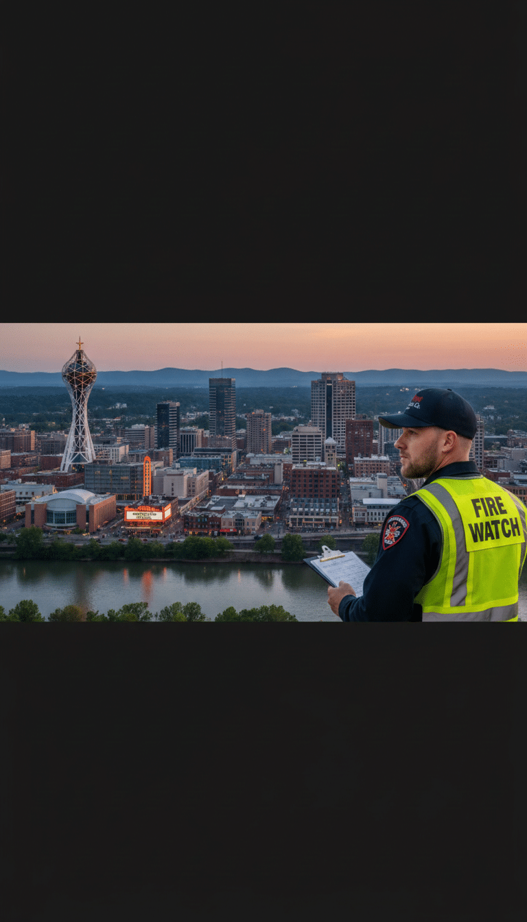 Fire watch guards in Knoxville, TN