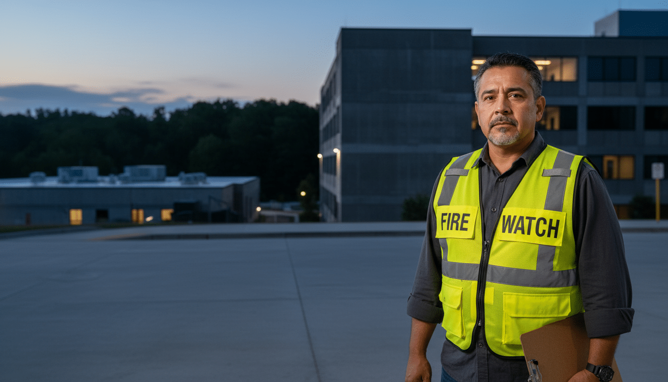 Fire watch guards in Laurel, MD
