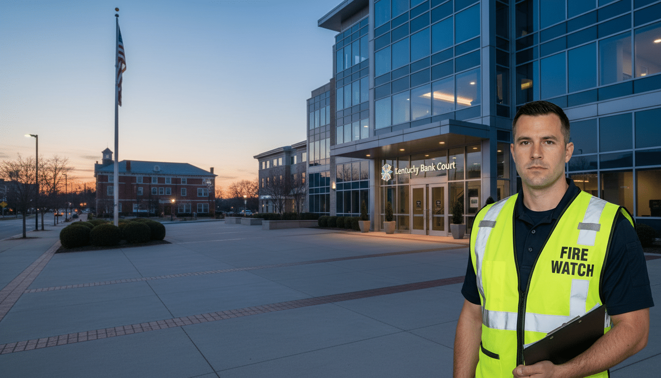 Fire watch guards in Lexington, KY