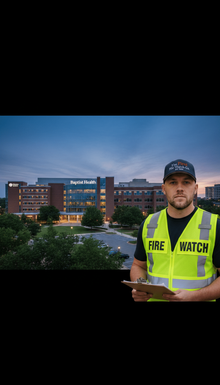 Fire watch guards in Montgomery, AL