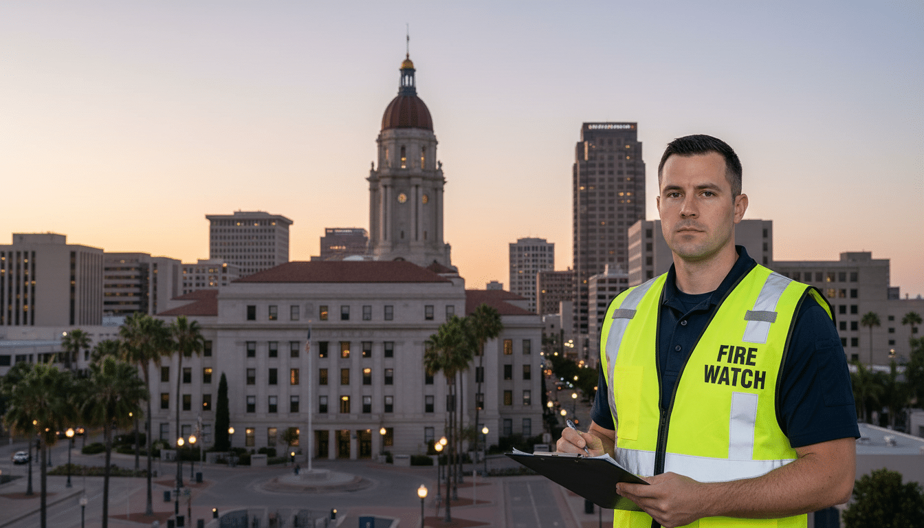 Fire watch guards in Ontario, CA