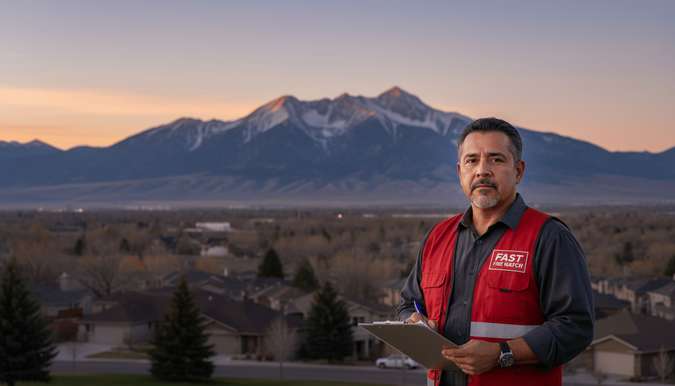 Fire watch guards in Orem, UT