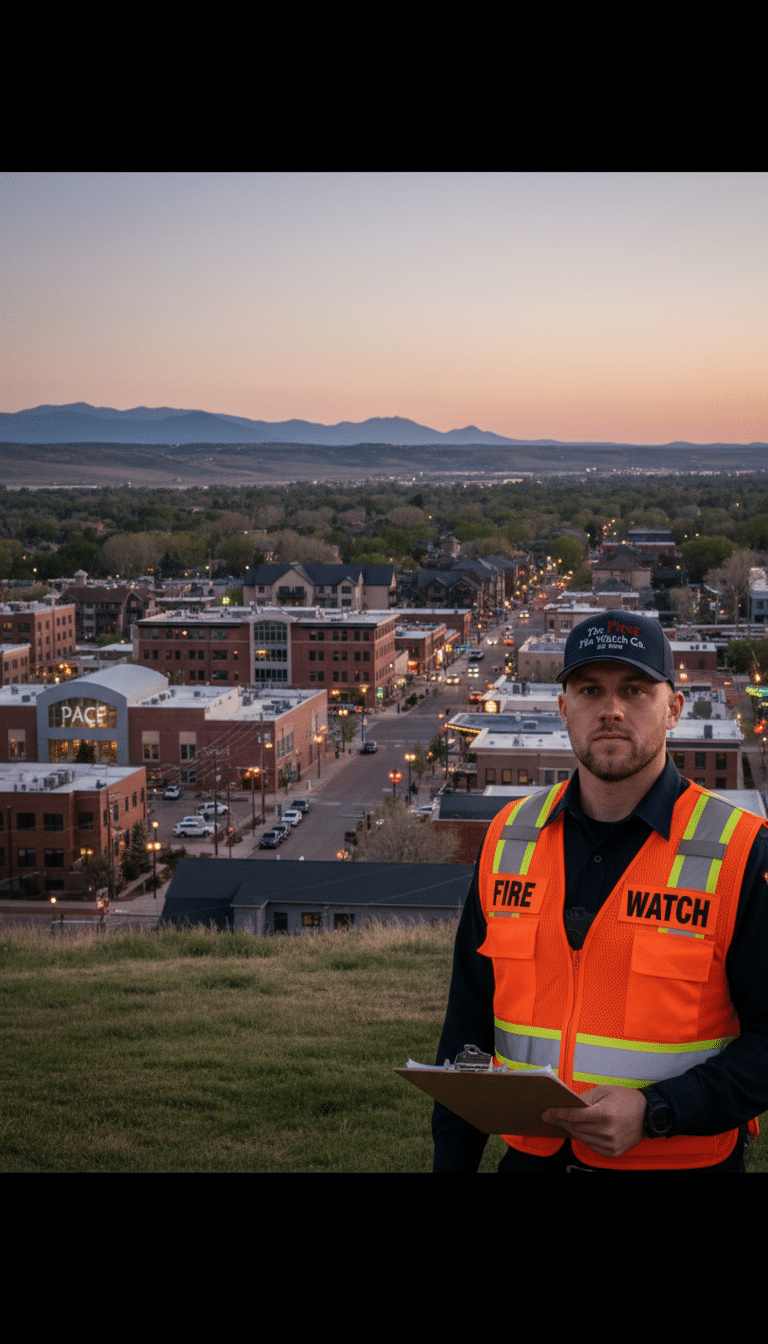 Fire watch guards in Parker, CO
