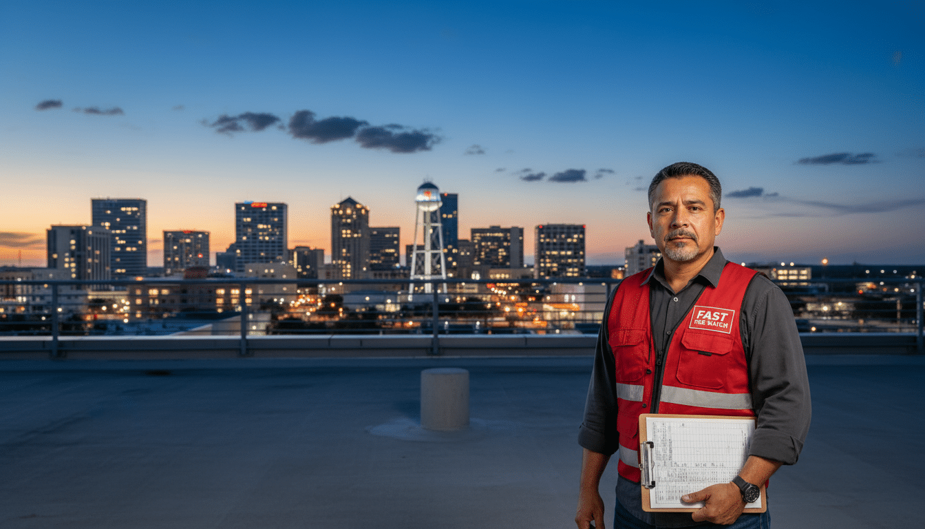 Fire watch guards in Pinellas Park, FL