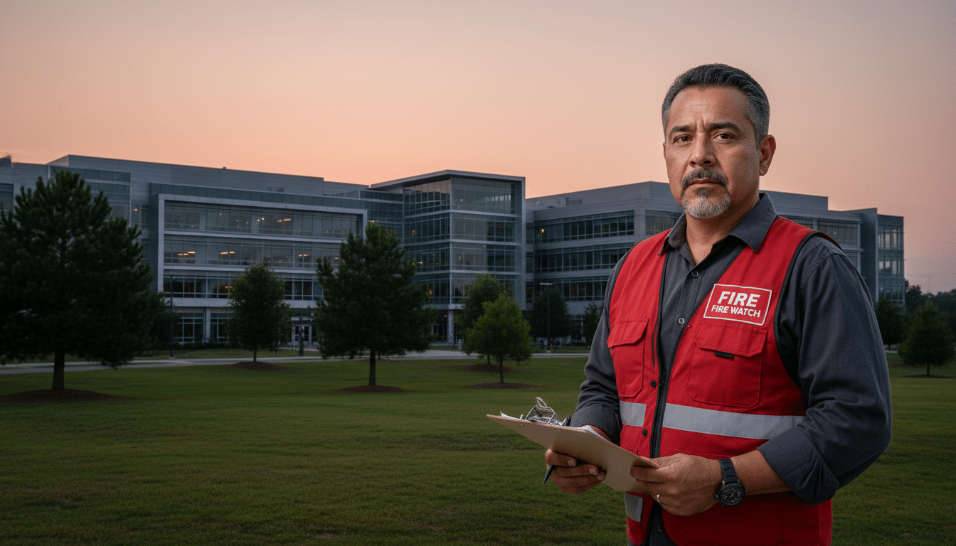 Fire watch guards in Raleigh, NC