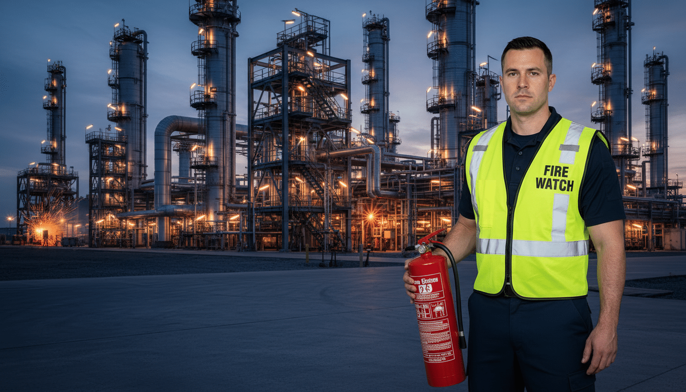 Refinery Fire Watch — on-site fire watch guards