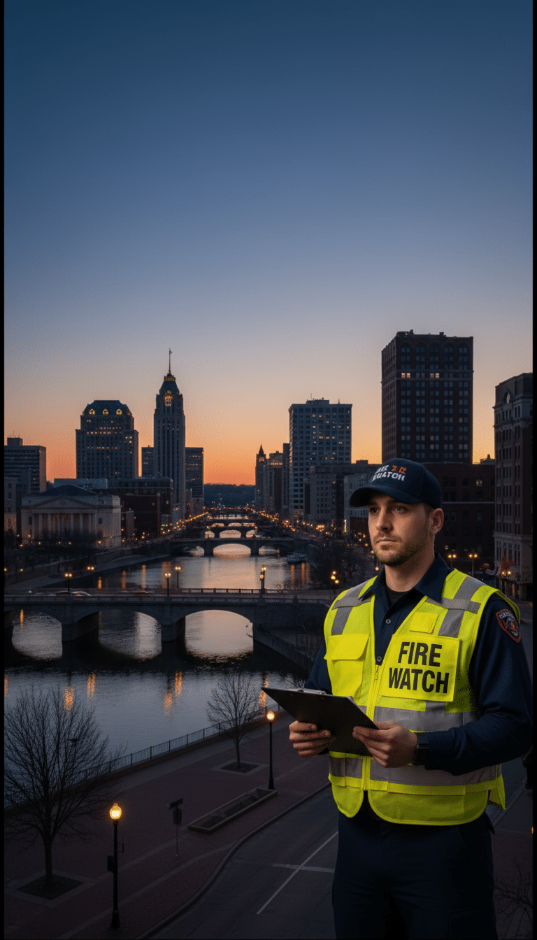 Fire watch guards in Rockford, IL