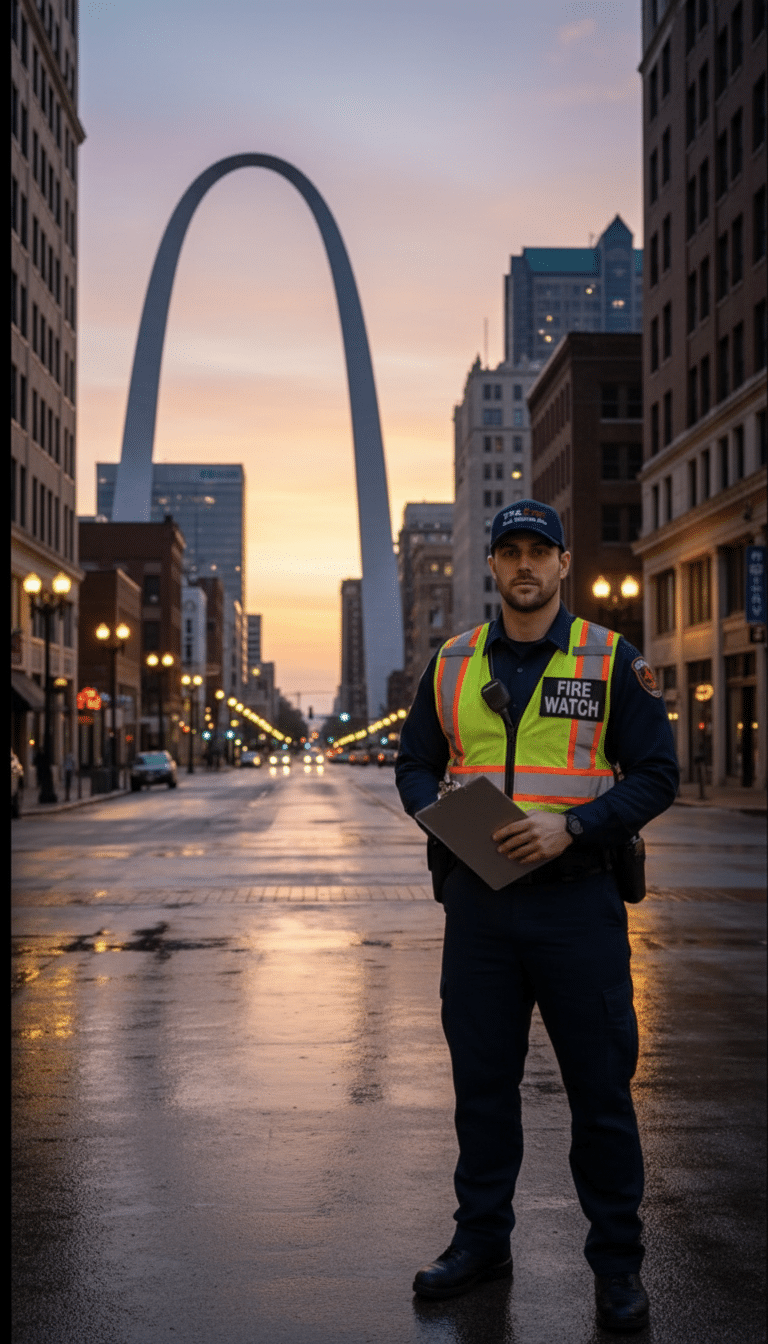 Fire watch guards in St. Louis, MO
