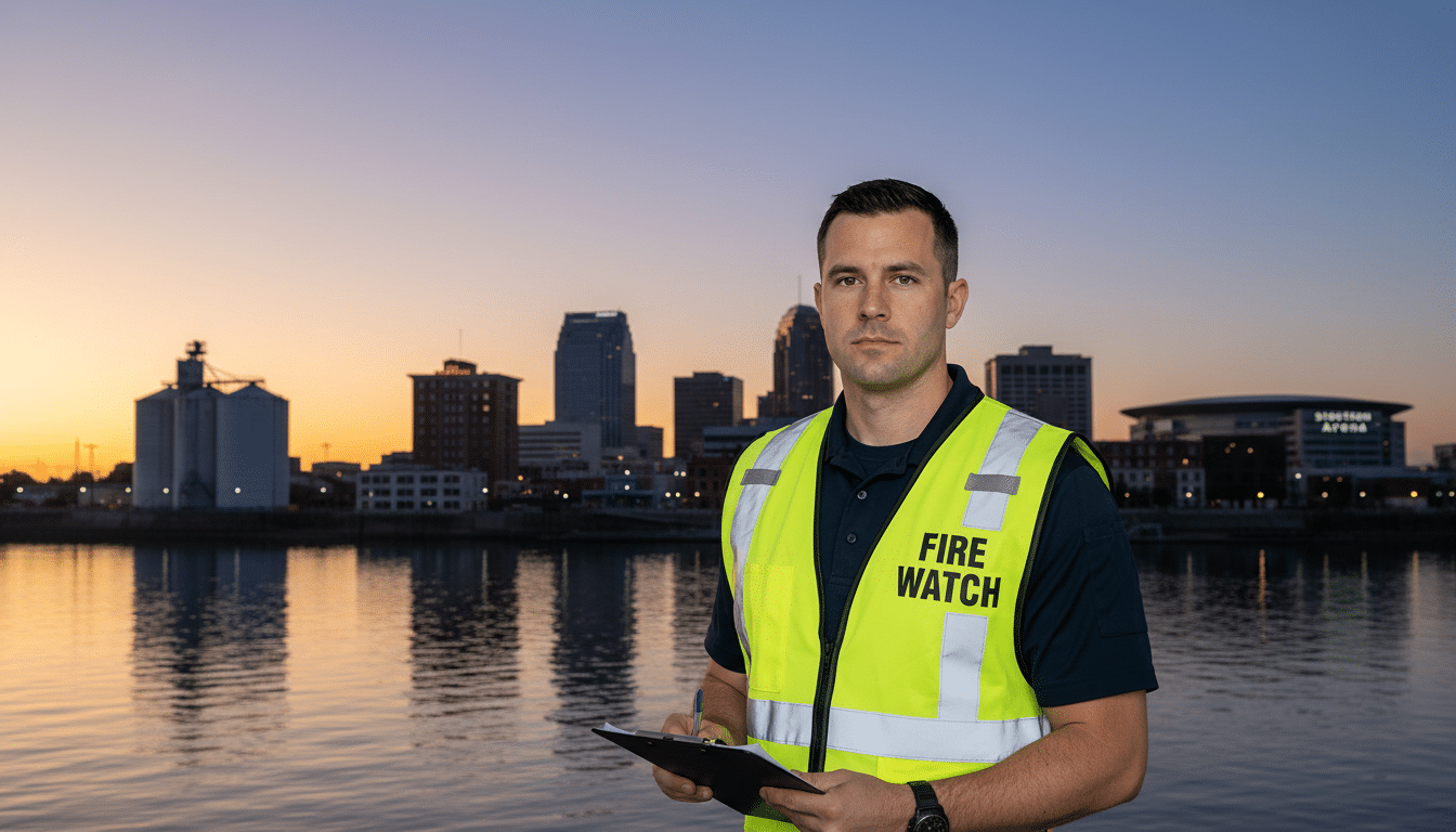 Fire watch guards in Stockton, CA