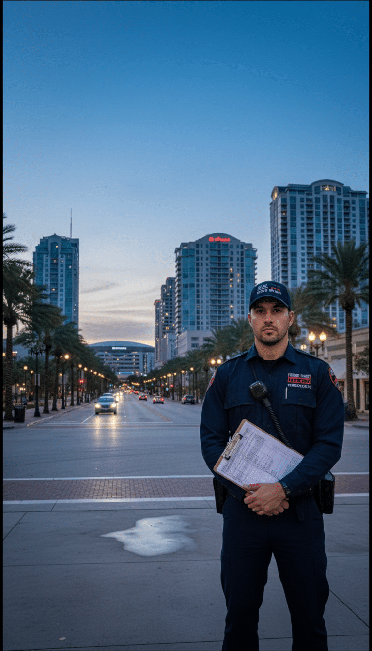 Fire watch guards in Sunrise, FL