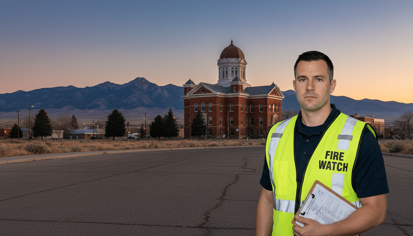 Fire watch guards in Tooele, UT