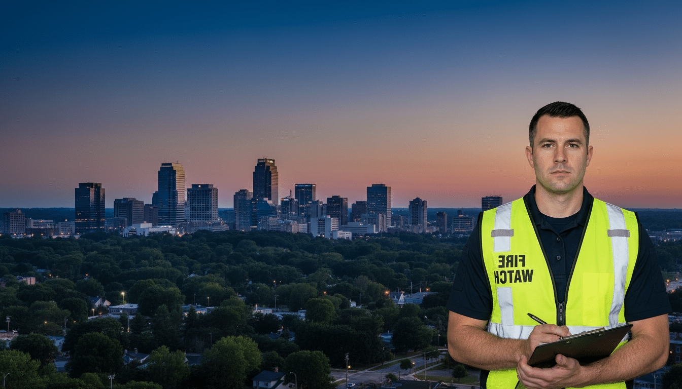 Fire watch guards in Troy, MI