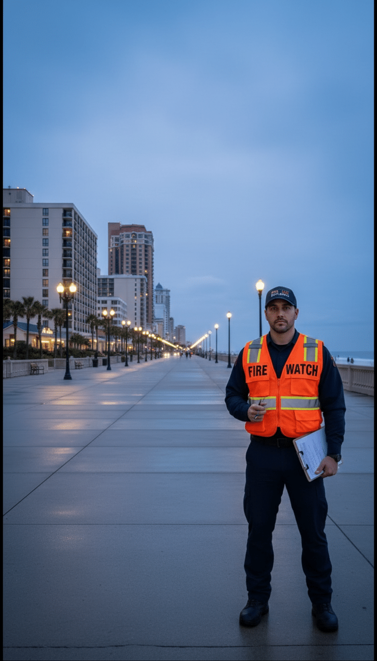 Fire watch guards in Virginia Beach, VA