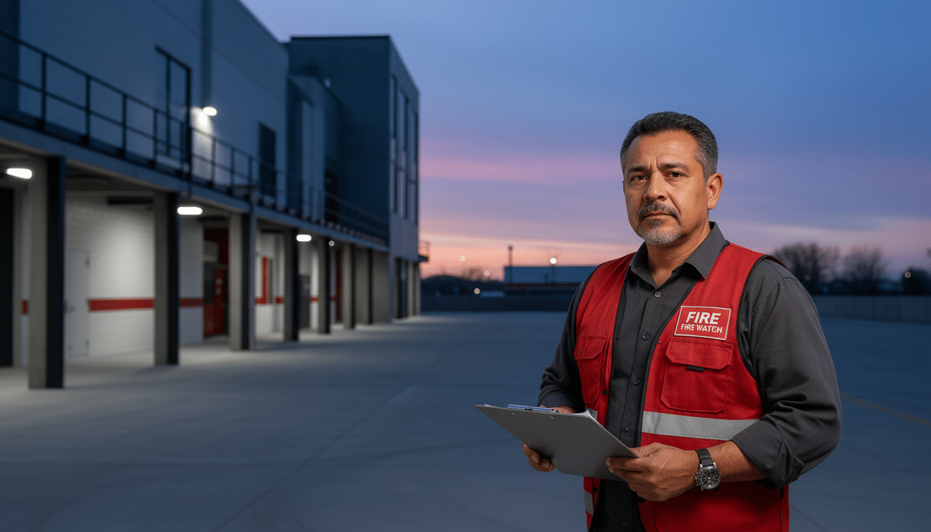 Fire watch guards in Waukegan, IL